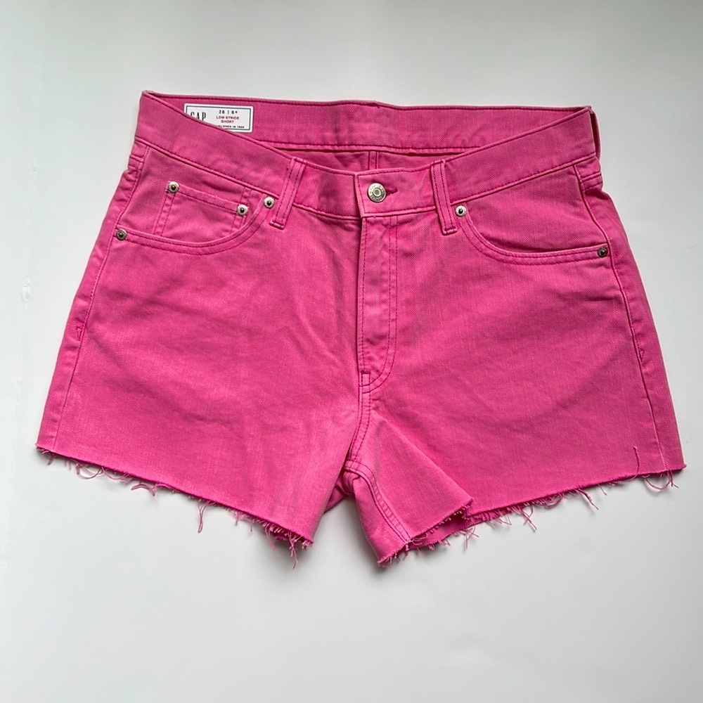 GAP Jeans Shorts Pink Color